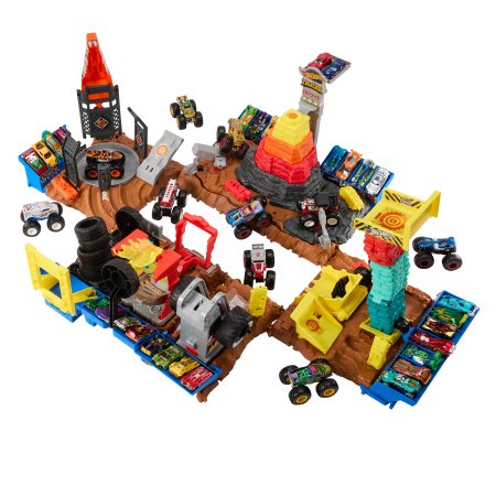 HOT WHEELS rinkinys Džipų monstrų pusfinalių kovų arena asort, HNB92 HNB92