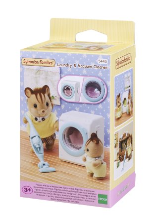SYLVANIAN FAMILIES skalbimo mašina ir dulkių siurblys, 5445 5445