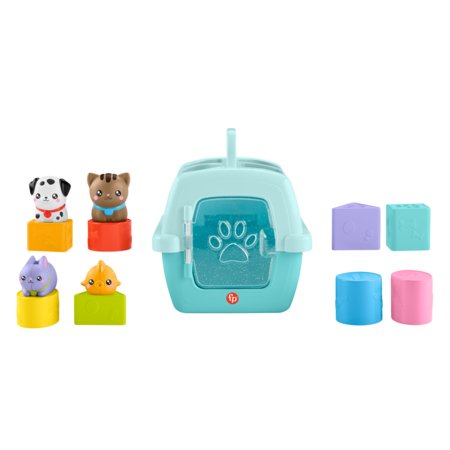 FISHER-PRICE Formelių rūšiuoklė naminiai gyvūnėliai, HTW93 