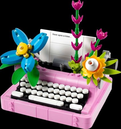 31169 LEGO® Creator Rašomoji mašinėlė su gėlėmis 