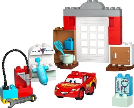 10456 LEGO® DUPLO® Disney™ Makvyno apsilankymas Daktaro garaže 