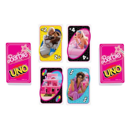 MATTEL GAMES UNO kortos Barbie Filmas, HPY59 HPY59