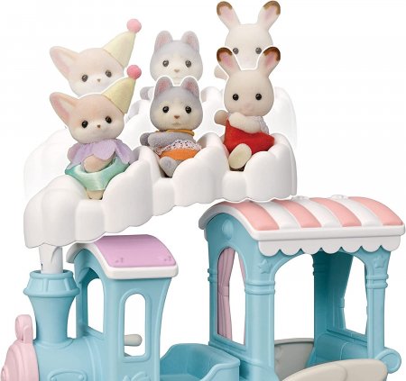 SYLVANIAN FAMILIES Floating Cloud Rainbow traukinys, 5702 5702