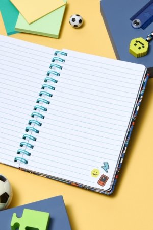 NEXT A5 užrašų knyga linijomis 3D, AJ0814 