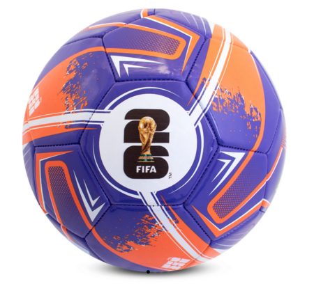 FIFA World Cup futbolo kamuolys Turbine, violetinis, FI11150 