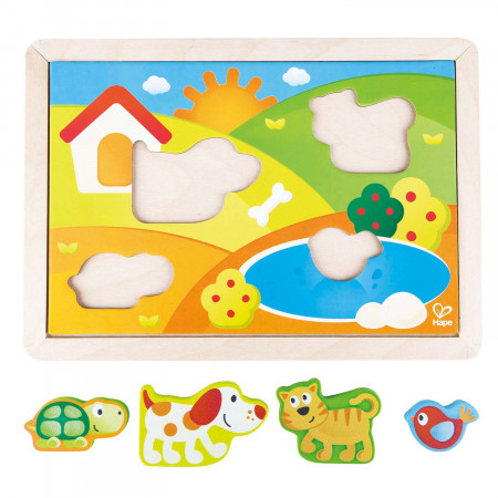 HAPE dėlionė Saulėtas slėnis 3in1, E1601A E1601A