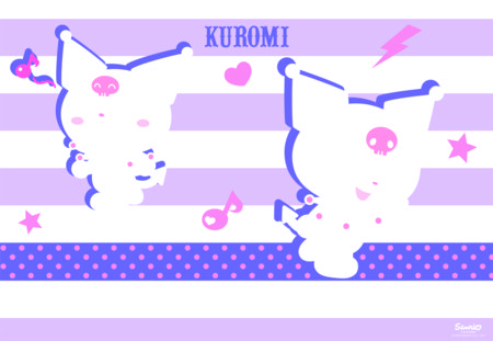 KUROMI dvipusis stalo padėklas, 55×38 cm, TO-POD-4349-XXX-KURO-SA 