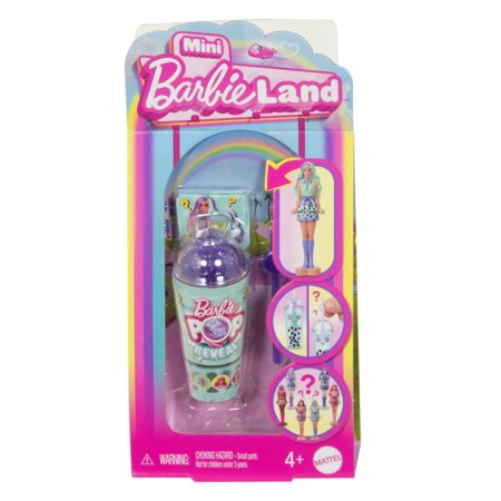 BARBIE Land Pop Reveal mini siurprizas burbulinės arbatos serija, JCR22 