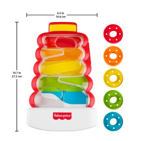 FISHER-PRICE žiedų ridenimo bokštelis, JLB81 