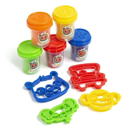 COCOMELON plastelino rinkinys kuprinėje, 96-0019-A 96-0019-A