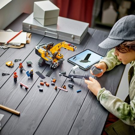 60420 LEGO® City Big Vehicles Geltonas statybų ekskavatorius 