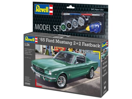 REVELL 1965 Ford Mustang 2+2 Fastback automodelis, 67065 