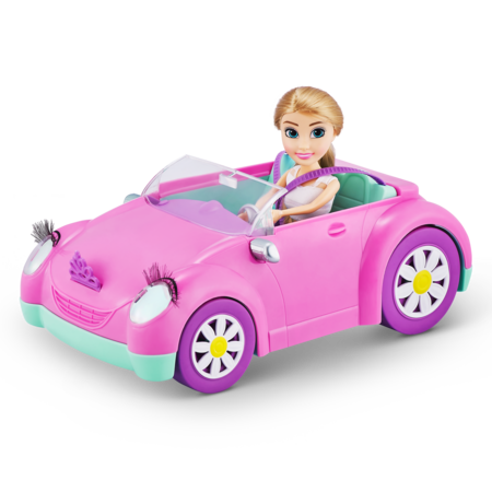SPARKLE GIRLZ lėlė su žėrinčiu automobiliu, 10028 