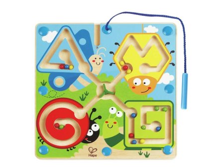 HAPE magnetinis žaidimas Best Bugs Magnetic Maze, E1709B 