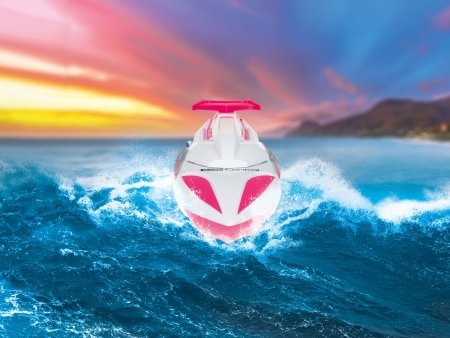 REVELL 1:24 valdomas laivas Spring Tide - Pink, 24142 