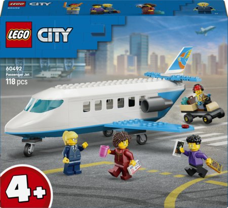 60492 LEGO® City Keleivinis reaktyvinis lėktuvas 