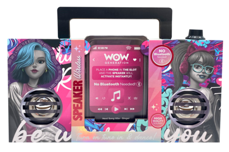 WOW GENERATION garso kolonėlė Wireless Sound Amplifier Speaker, WOW00122 