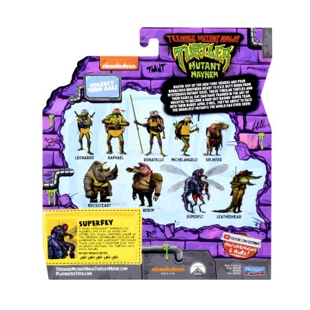 TMNT figūrėlė Superfly, 83287 83287