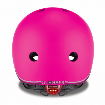 GLOBBER šalmas Go Up Lights, XXS/XS ( 45-51cm), rožinė, 506-110 506-110