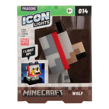 PALADONE MINECRAFT dekoratyvinis LED šviestuvas Wolf, PP16019MCFID 