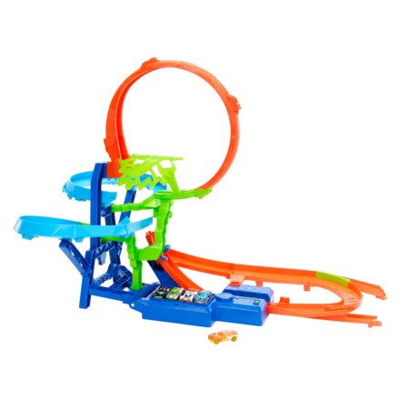 HOT WHEELS kaskadinė trasa – Avarija ore, JFD12 