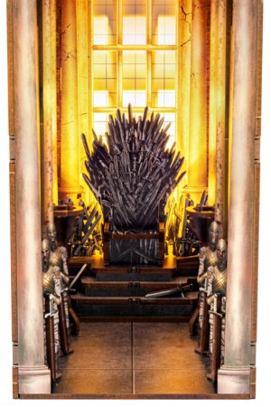 REVELL modelis Iron Throne - House of the Dragon: Tiny Adventures Handmade miniature worlds to assemble, 00531 