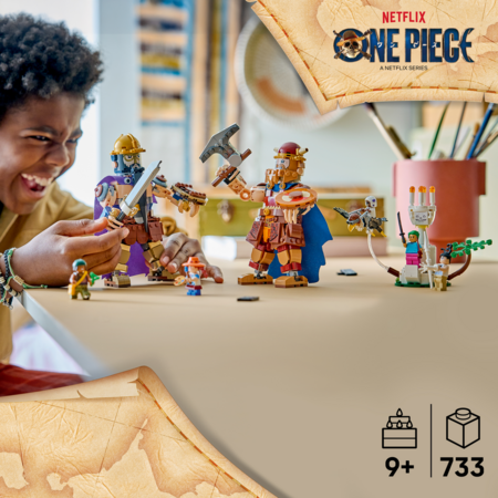 75644 LEGO® ONE PIECE Dorry prieš Brogy – Mažojo sodo milžinai 