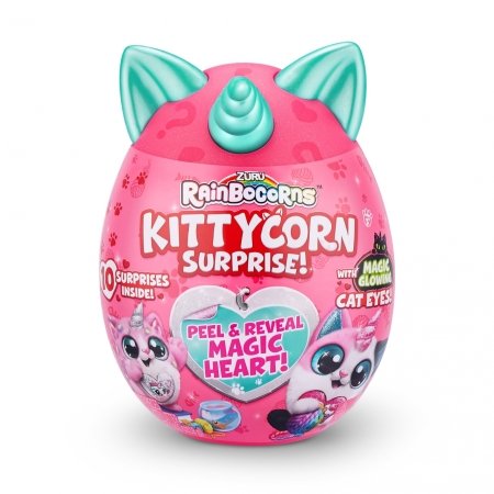 RAINBOCORNS pliušinis žaislas su aksesuarais Kittycorn, 9259 9259