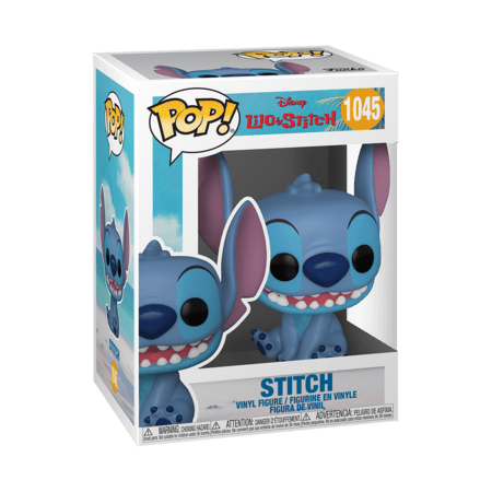 FUNKO POP! vinilinė figūrėlė: Disney: Lilo & Stitch - Smiling Seated Stitch, 55617 