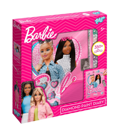 TOTUM BARBIE kūrybinis dienoraštis Diamond Paint Diary, 501218 