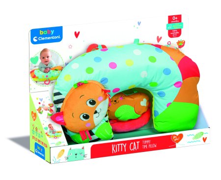 CLEMENTONI Baby pagalvė Kitty Cat, 17800 17800