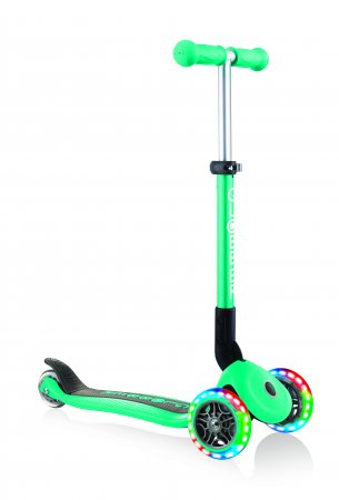 GLOBBER paspirtukas Junior Foldable Light, tamsiai žalias, 437-107 437-107