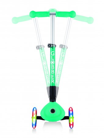 GLOBBER paspirtukas Junior Foldable Light, tamsiai žalias, 437-107 437-107