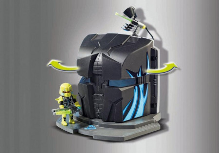 PLAYMOBIL Top Agents Dr. Drone's Command Base, 9250 9250