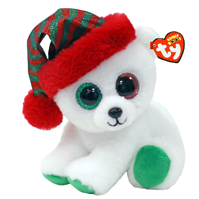 TY Beanie Boos baltoji meška PAXTON, TY36534 TY36534