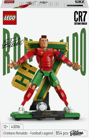 43016 LEGO® Editions Cristiano Ronaldo – futbolo legenda 