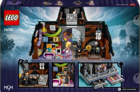 76781 LEGO® Wednesday Wednesday ir Enid bendrabučio kambarys 