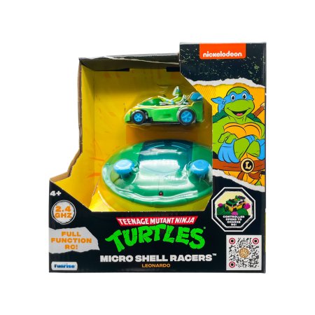 TMNT nuotolinio valdymo mašinėlė Micro Shell Racers Leonardo, 71030 71030