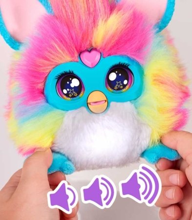 FURBY interaktyvus žaislas DJ Furby Rainbow, G0668UU0 
