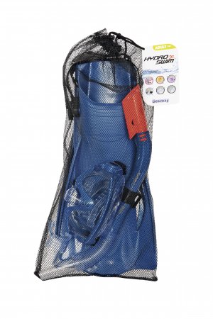 BESTWAY nardymo rinkinys Meridian (akiniai, vamzdelis, plaukmenys), asort., 25020 25020