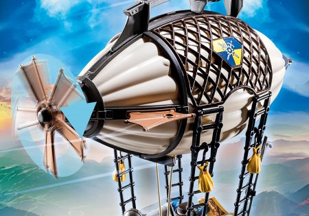 PLAYMOBIL NOVELMORE Riterių dirižablis, 70642 70642