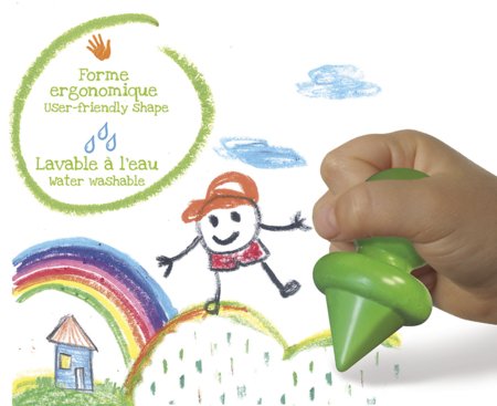 CRÉA LIGN' mano pirmosios kreidelės, 6vnt., CL175 