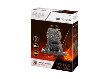 REVELL 3D dėlionė House of the Dragon "Iron Throne", 00224 
