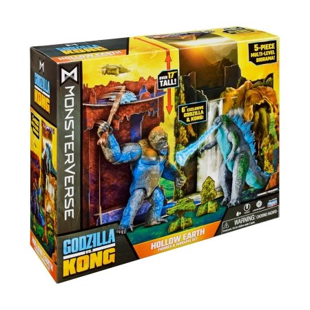 GODZILLA žaidimų rinkinys Hollow Earth Figures and Diorama Set, 35292 