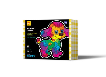KIDS DO medinė dėlionė Šunytis, 49 d., AP3116 