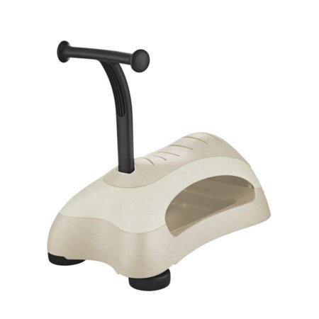 GLOBBER paspiriama mašinėlė Walk 'n Roll 2in 1 Ecologic, kokosinis, 830-566 