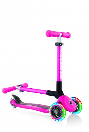 GLOBBER paspirtukas Junior Foldable Light, rožinis,  437-110 437-110