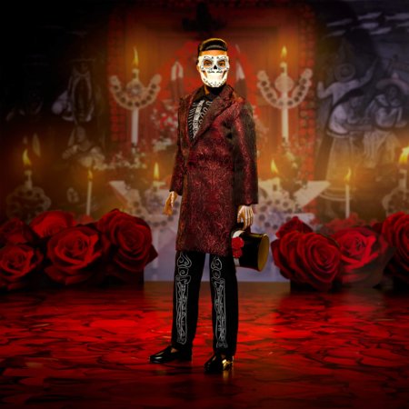 BARBIE KEN DIA DE MUERTOS kolekcinis Kenas, JJX97 