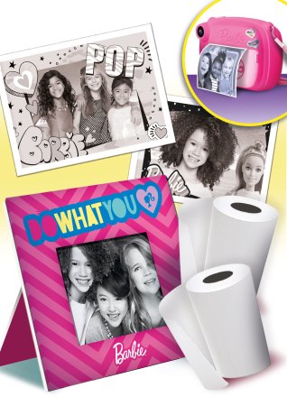 LISCIANI BARBIE momentinio fotoaparato fotojuostelės papildymas Print Cam, 97968 97968