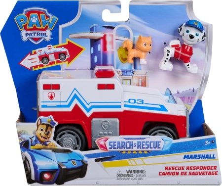 PAW PATROL transporto priemonė Search & Rescue Marshall, 6074776 